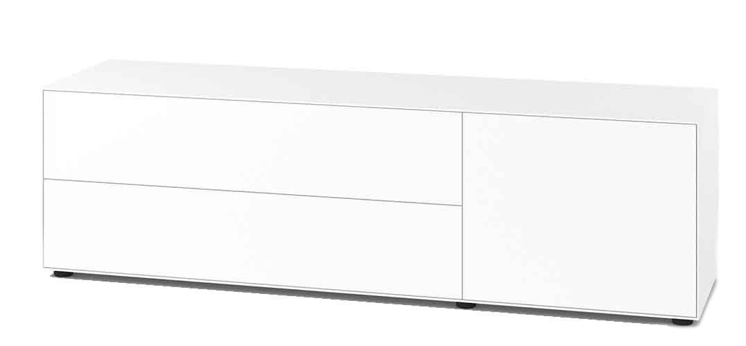 Nex Pur Box Lowboard Kombination Tür / Schubkasten Tür Piure QUICK SHIP